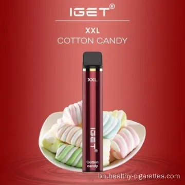 1800 Puff VAPE বৈদ্যুতিন সিগারেট ক্লাব ডিসপোজেবল VAP